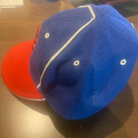 Red White Blue fitted ball cap. - Picture 4 of 11